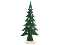 Plstený vianočný stromček 7 LED 52cm s časovačom