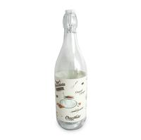 Sklenená fľaša s patentným uzáverom TORO 1l Cafe bistro