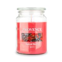 Vonná sviečka v skle PROVENCE 95 hodín spiced berry
