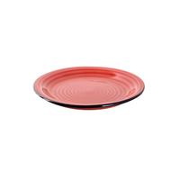 Keramický dezertný tanier TORO 19,3cm, tmavo červený