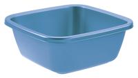Plastové štvorcové umývadlo TONTARELLI 14l modré