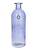 Sklenená váza fľaša WALLFLOWER 20,5cm levanduľa