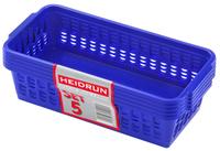 Plastový košík HEIDRUN 20,5x10x6,5cm 5ks
