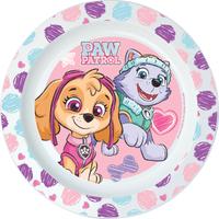 Plastový tanier Paw Patrol 22cm ružový
