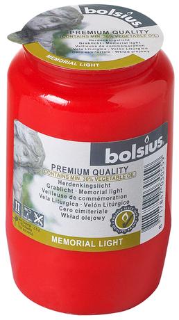 E-shop Bolsius Olejová náplň do lampy BOLSIUS červená