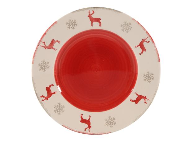 E-shop HIT Vianočný keramický dezertný tanier 21cm sob