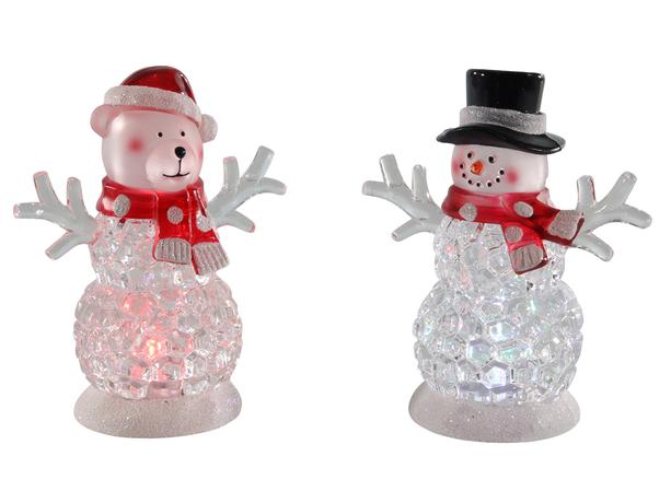 E-shop HIT Vianočná svetelná závesná dekorácia LED postavička MIX druhov