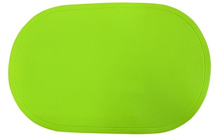 TORO Plastové prestieranie ovál TORO 29x44cm zelené