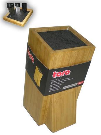 E-shop TORO Blok na nože TORO bambus