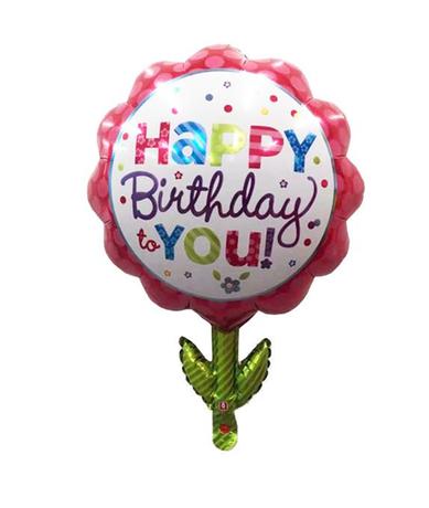 E-shop TORO Balónik &quot;Happy Birthday&quot; TORO kytka