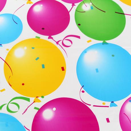 Plastový party obrus TORO 130x180cm balóniky