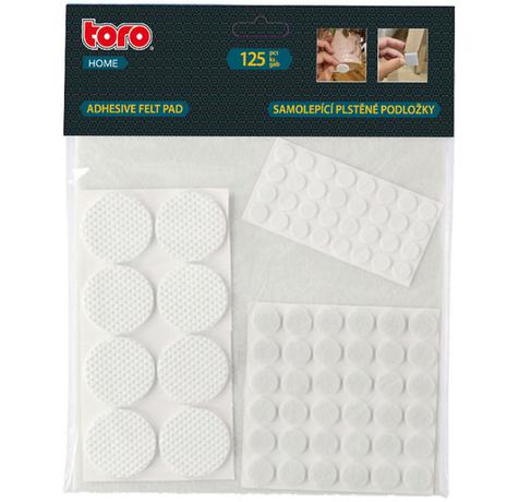 E-shop TORO Samolepiaca ochranná podložka TORO 125ks biela