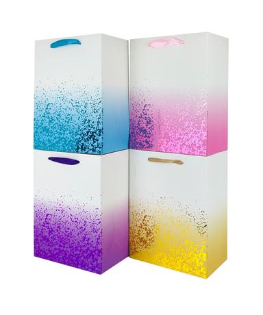 TORO Papierová darčeková taška TORO 32x26x12cm MIX farebné škvrny
