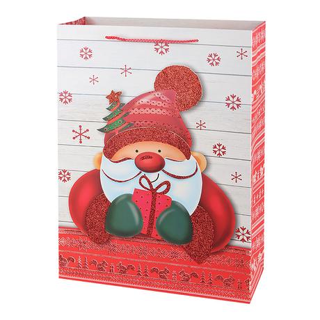 E-shop TORO Papierová darčeková taška TORO 44x31x12cm MIX vianočné postavy