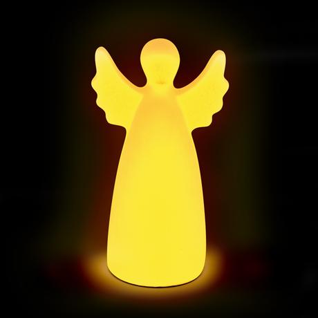 Keramický anjel LED TORO 12,5 cm