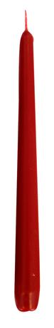 E-shop Provence Kónická sviečka 24,5cm PROVENCE tmavo červená