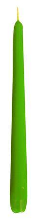 E-shop Provence Kónická sviečka 24,5cm PROVENCE svetlo zelená