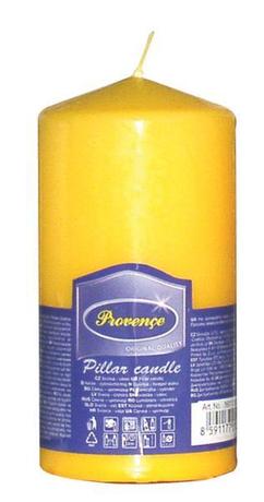 E-shop Provence Neparfumovaná sviečka PROVENCE 12,5cm žltá