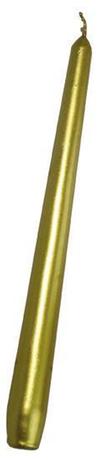 E-shop Provence Kónická sviečka 24,5cm PROVENCE zlatá
