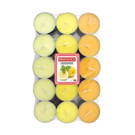 E-shop Provence Čajová sviečka PROVENCE 30ks citrón