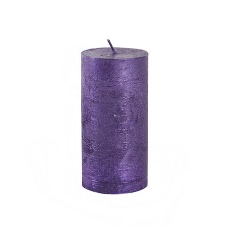 Provence Rustikálna sviečka 12cm PROVENCE fialová