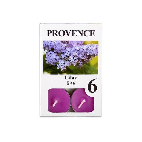 Provence Čajová sviečka PROVENCE 6ks orgován