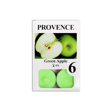 Provence Čajová sviečka PROVENCE 6ks jablko
