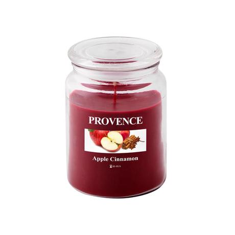Provence Vonná sviečka v skle PROVENCE 95 hodín jablko a škorica