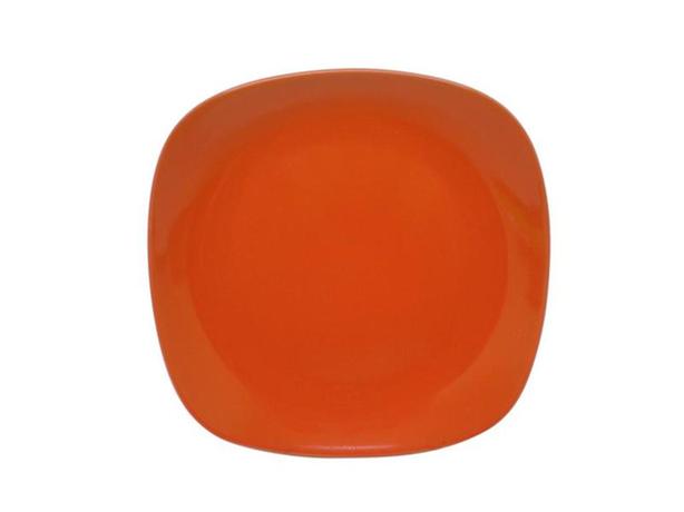 E-shop TORO Tanier dezertný, štvorec, 19,5 cm, oranžový