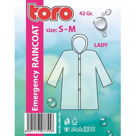 E-shop TORO Pláštenka pre ženy, S-M