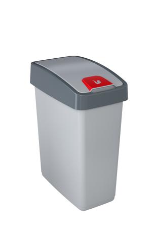 E-shop Keeeper Plastový odpadkový kôš Keeeper Mange 25 l šedý