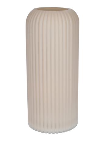 Sklenená váza NORA 25cm shell