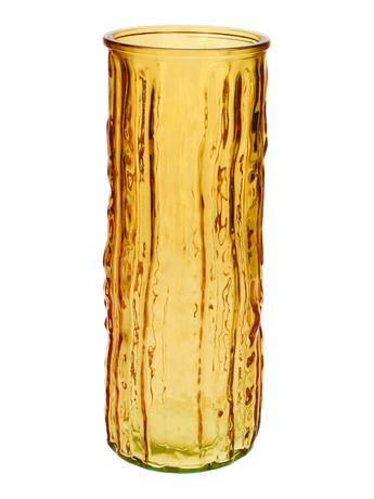 E-shop DUIF Sklenená váza GUSS 25cm žltá