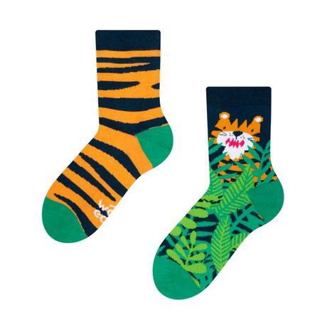 E-shop DEDOLES Detské veselé ponožky Dedoles tiger 27-30