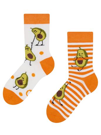 E-shop DEDOLES Detské veselé ponožky Dedoles vtipné avokádo 27-30