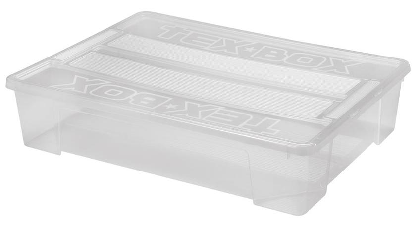 Plastový úložný box s vekom HEIDRUN TexBox 60...