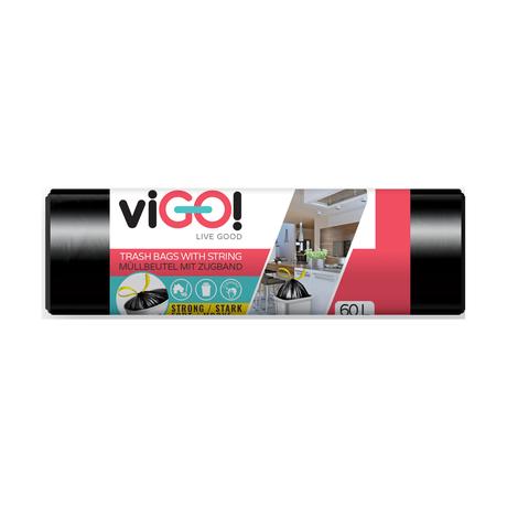 E-shop VIGO Zaťahovacie vrecká do odpadkových košov 60l VIGO 15ks