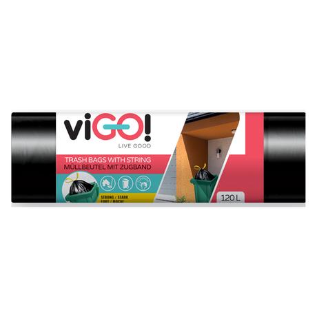 E-shop VIGO Zaťahovacie vrecká do odpadkových košov 120l VIGO 10ks
