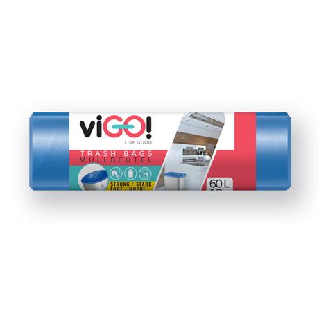 E-shop VIGO Vrecká do odpadkových košov 60l VIGO 10ks modrý