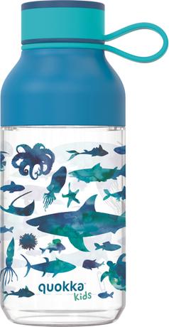 E-shop STOR Tritánová fľaša s pútkom QUOKKA ICE 430ml morské zvieratá