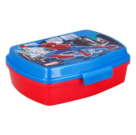 E-shop MARVEL Plastový desiatový box Spiderman 17,5x14x5,5cm